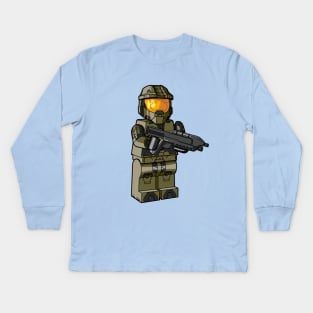 LEGO Master Chief (Halo 3) Kids Long Sleeve T-Shirt